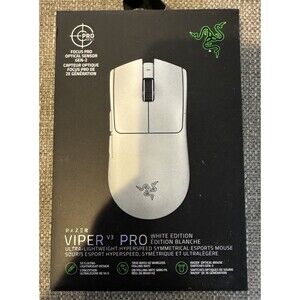 Razer DeathAdder V3 Pro Wireless Gaming Mouse - White